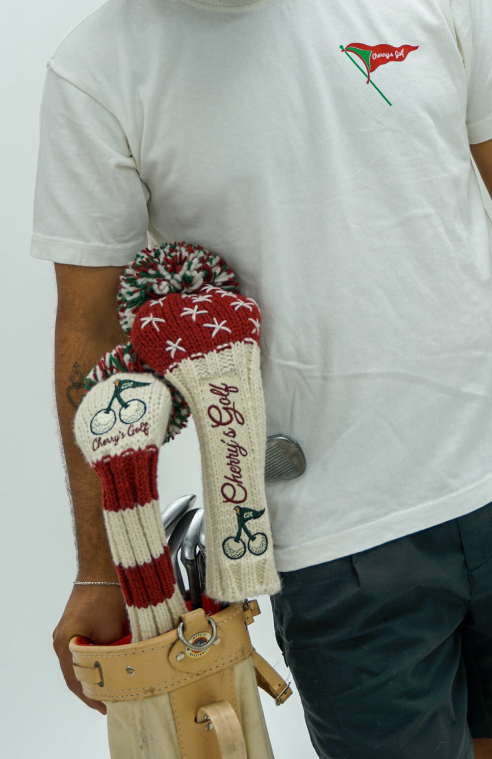 Wool knitted headcover
