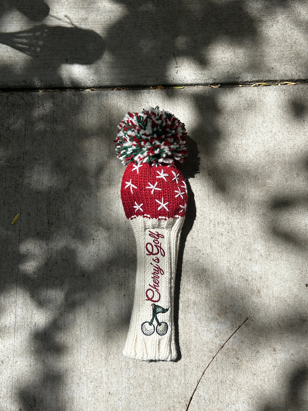Wool knitted headcover