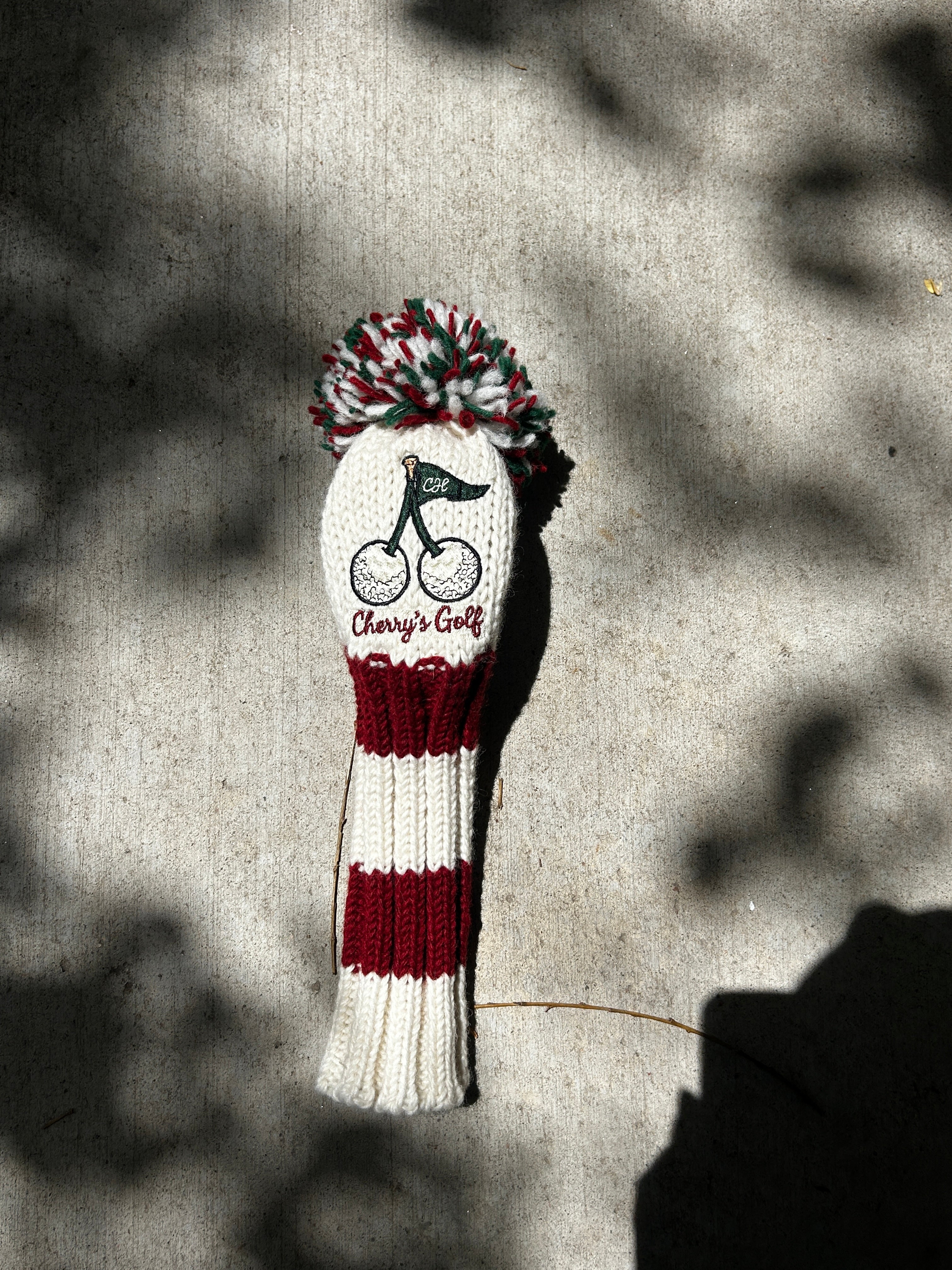 Wool knitted headcover